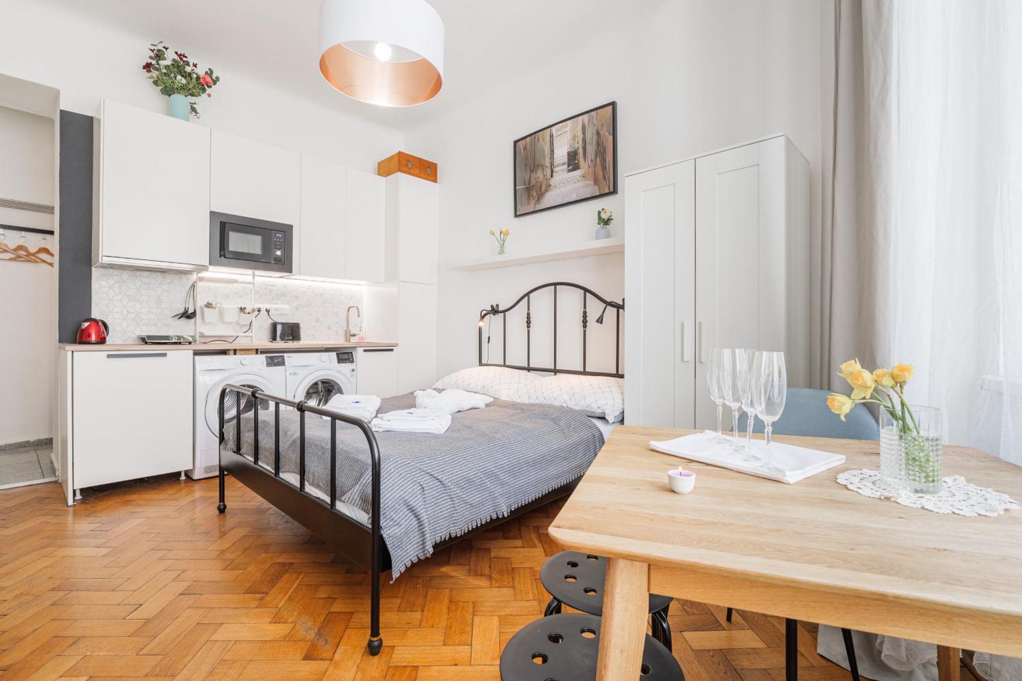 Bright Downtown Studio Praga Esterno foto